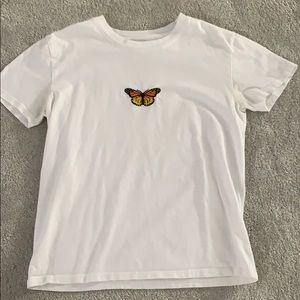 Brandy Melville butterfly shirt